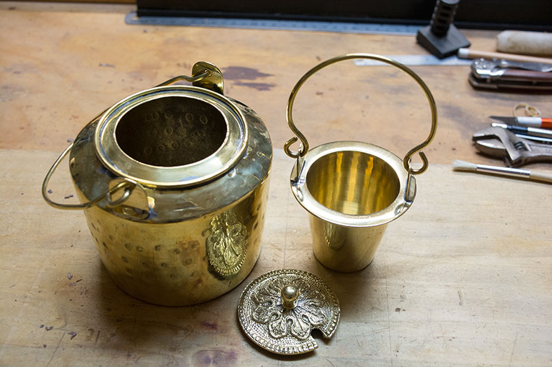 Brass Glue Pot-Designed by Hank Levin – Journeyman's Journal